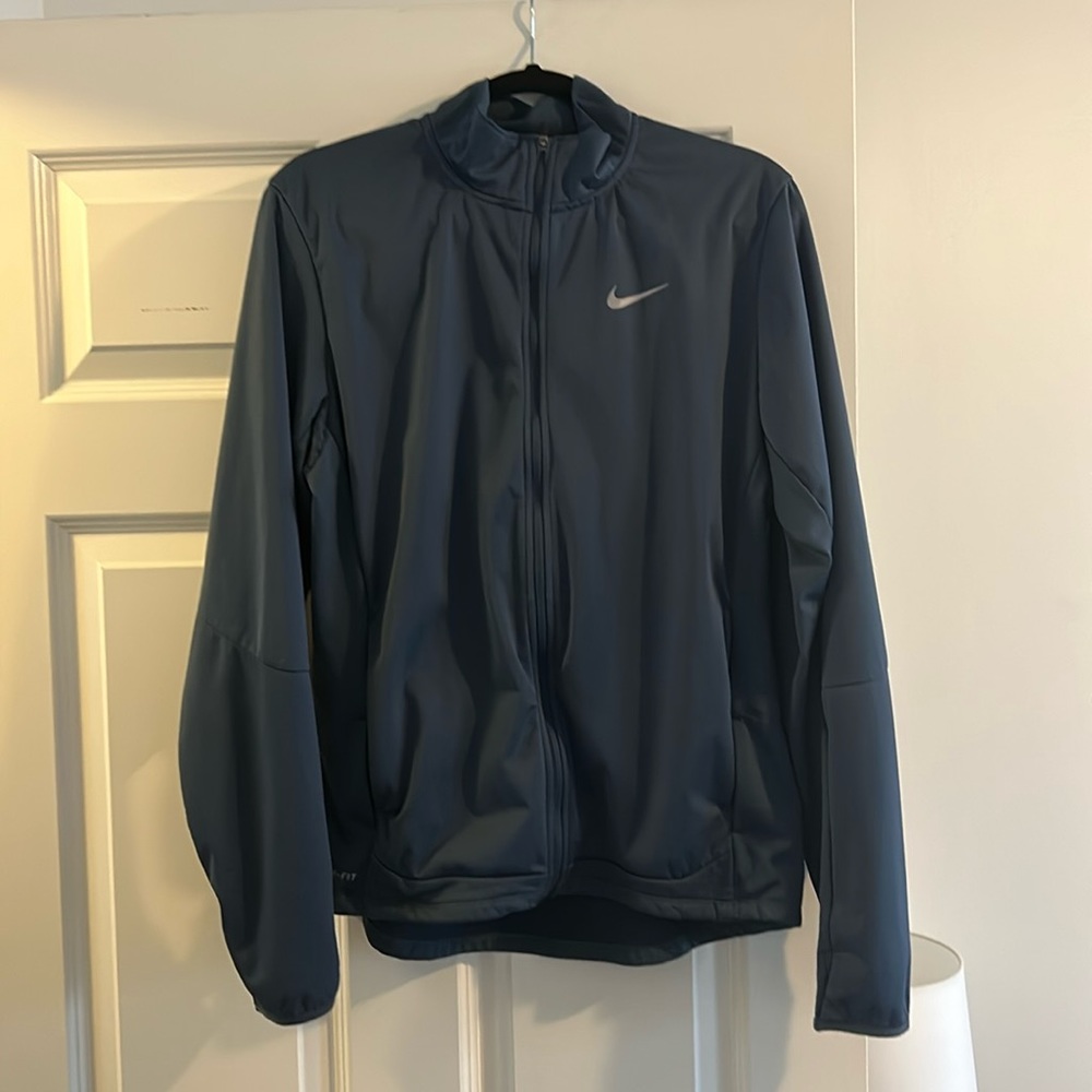 Nike dri-fit running zip up medium